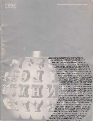 type styles of the IBM Selectric Composer - Luc Devroye