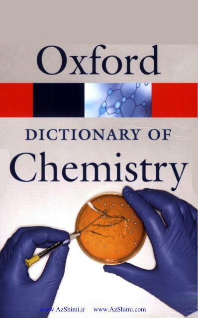 Dictionary of Chemistry [6th Ed.]