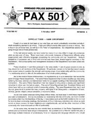 PAX 501 - Chicago Cop.com