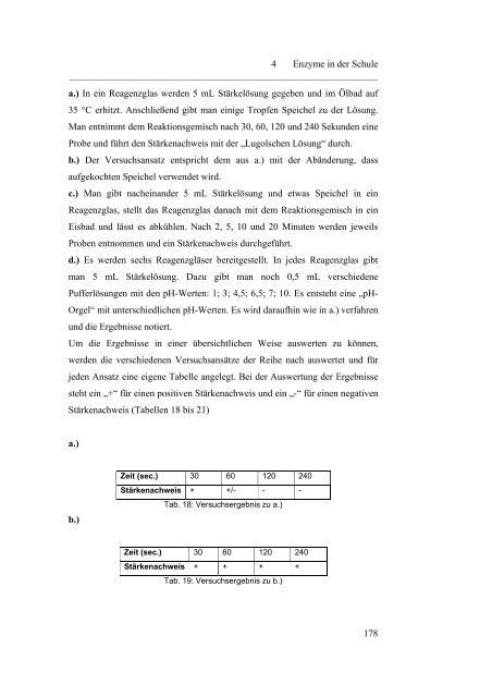 Biochemie und Biotechnologie in der Schule: Hubertus ... - ChidS