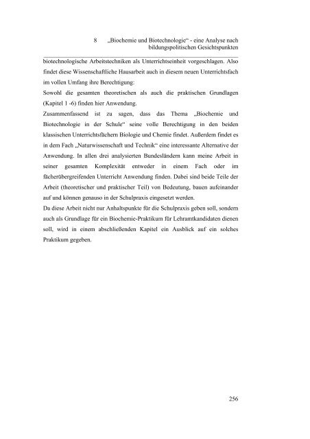 Biochemie und Biotechnologie in der Schule: Hubertus ... - ChidS