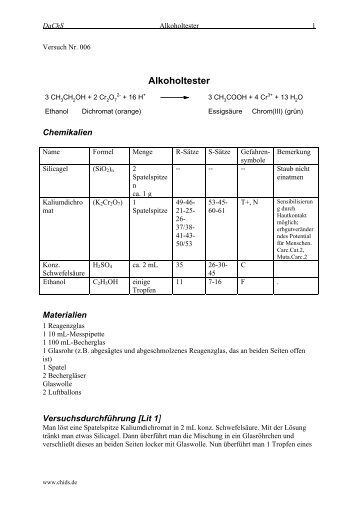 Alkoholtester - ChidS