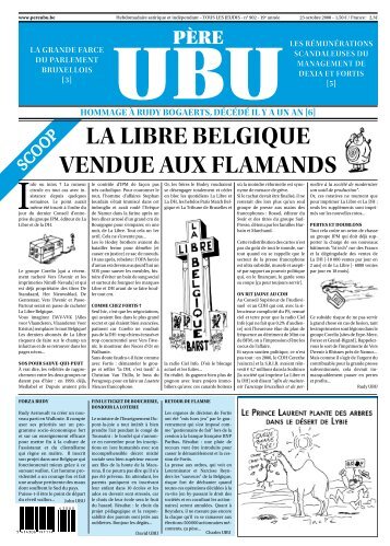 La Libre beLgique vendue aux FLamands