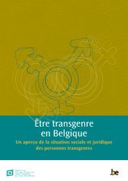 Être transgenre en Belgique (PDF, 1.84 MB) - igvm - Belgium