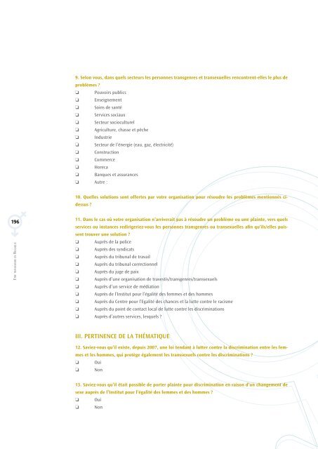 Être transgenre en Belgique (PDF, 1.84 MB) - igvm - Belgium