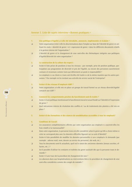 Être transgenre en Belgique (PDF, 1.84 MB) - igvm - Belgium