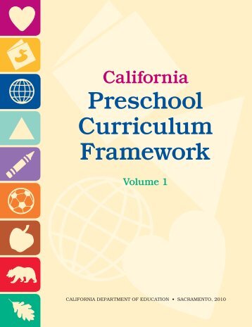 California Preschool Curriculum Framework - ECEZero2Three ...