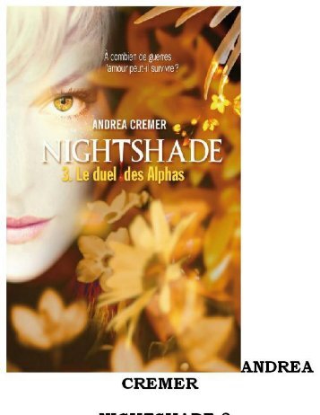Cremer Andrea - Le Duel Des Alphas - Nightshade T3 - Index of