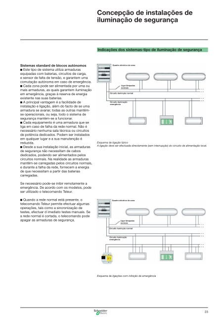 Catálogo Schneider Electric Iluminação de Emergência - TemplarLUZ