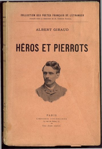 HÉROS ET PIERROTS - Archives et musée de la littérature