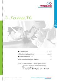 Chapitre 3 - Soudage TIG - Air Liquide Welding