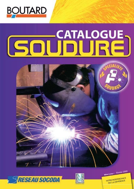 catalogue soudure.indd - Boutard