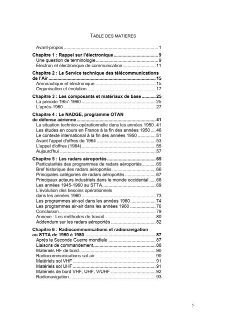 Le présent document se veut une contribution à un travail ... - EuroSAE