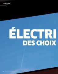 ANALYSES/ Électricité, des choix de long terme - EDF