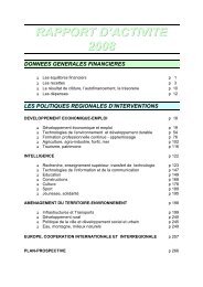 Lire le bilan 2008 - Conseil Régional d'Aquitaine