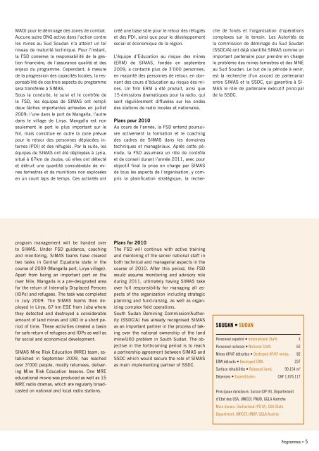 RappoRt annuel annual RepoRt 2009 - BIBLIOMINES