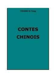 Contes chinois - Chine ancienne