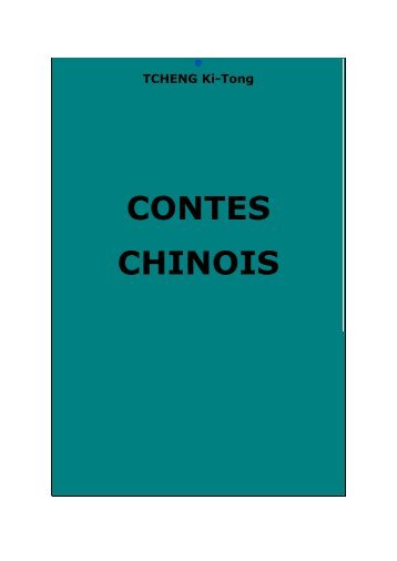 Contes chinois - Chine ancienne