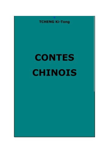 Contes chinois - Chine ancienne