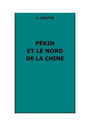 Pékin et le nord de la Chine - Chine ancienne