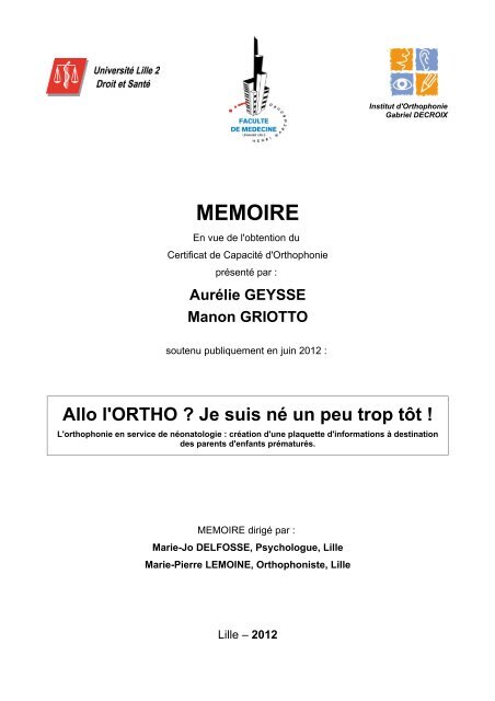 Memoire Scd