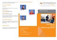 Wahlleistungen - Christophorus-Kliniken GmbH : Willkommen