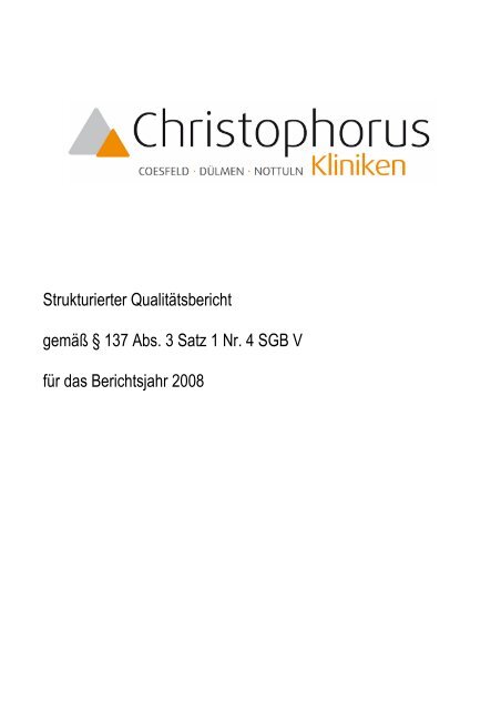 B-[2] - Christophorus-Kliniken GmbH