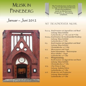 MUSIK IN FINNE5EKG - Christuskirche Pinneberg