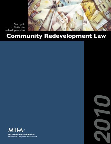 California Community Redevelopment Law (CRL) - City of Carson