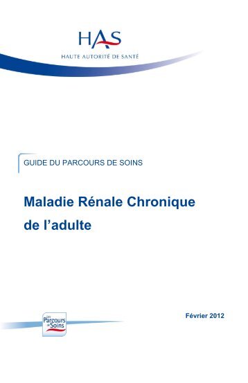 Guide parcours de soins maladie rénale chronique - Haute Autorité ...