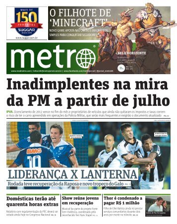 LIDERANÇA X LANTERNA - Metro