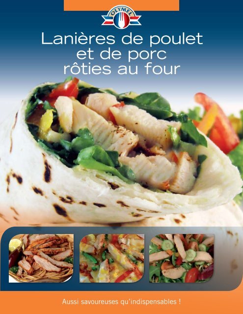 Lanières de poulet et de porc rôties au four