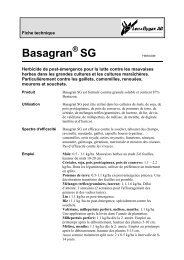 Basagran SG fiche téchnique - Leu+Gygax AG