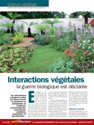 Interactions végétales - Botanique.org