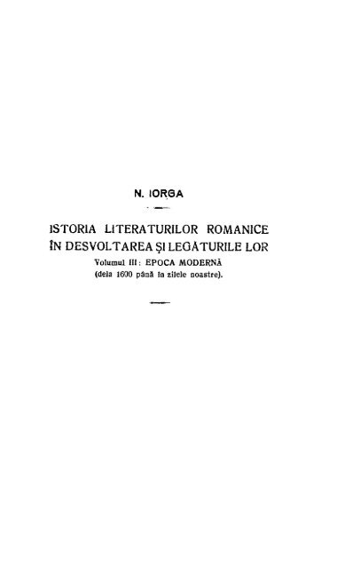 Istoria literaturilor romanice în desvoltarea - upload.wikimedia....