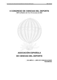 libro de actas vol ii - Ciencias del Deporte - Universidad de ...