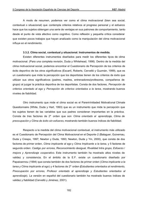 libro de actas vol i - Ciencias del Deporte - Universidad de ...