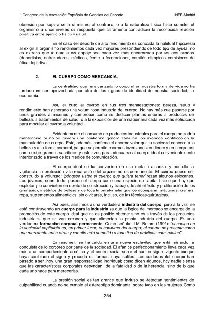 libro de actas vol i - Ciencias del Deporte - Universidad de ...