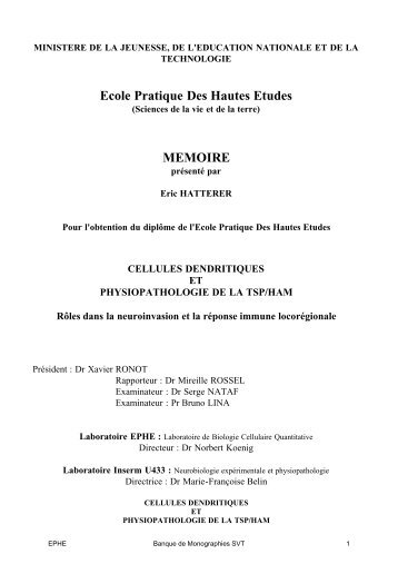 diplôme Eric Hatterer - EPHE