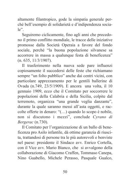 La Società Operaia a Silvano d'Orba - archiviostorico.net