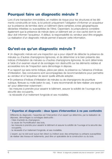 Brochure FIDI Diagnostic merule - AGENDA diagnostics