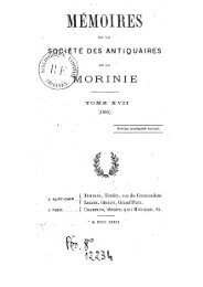 Mémoires 1881 Tome 17 - Ouvrages anciens sur Saint-Omer (Pas ...