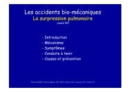 Surpression pulmonaire