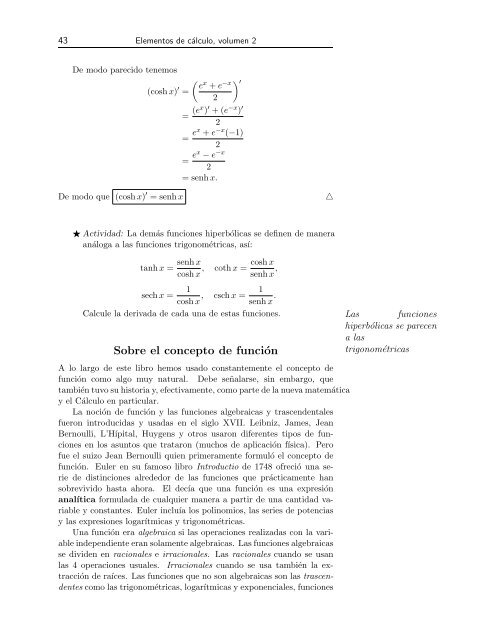 Vol2 Derivadas, aplicaciones y temas especiales - CIMM