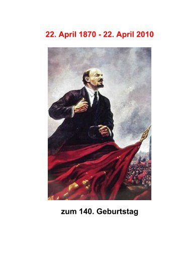 Lenin über die Weltrevolution