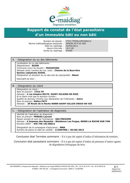 Constat Etat Parasitaire Terrain Roche Doc E Maidiag constat-etat-parasitaire-terrain-roche-doc-e-maidiag