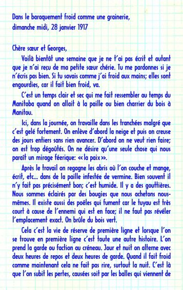 Lettre de Lucien Kern, 28 janvier 1917