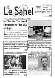 Le Sahel - Nigerdiaspora