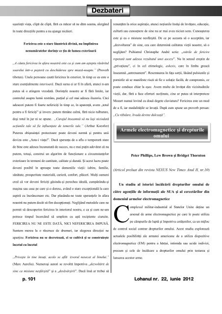 Lohanul nr. 22, iunie 2012 - New Page 1