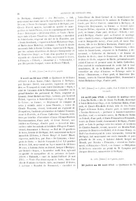 Serie E 5864-6930 - Histoire et Patrimoine du Vexin